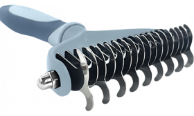 Unterfellbürste zum Entfilzen von Katzen