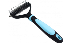 Unterfellbürste zum Entfilzen von Katzen