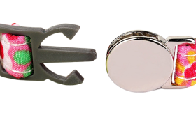 Breakaway-Katzenhalsband mit Metallschnalle