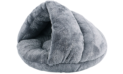 Warmes, dickes Plüsch-Katzenbett