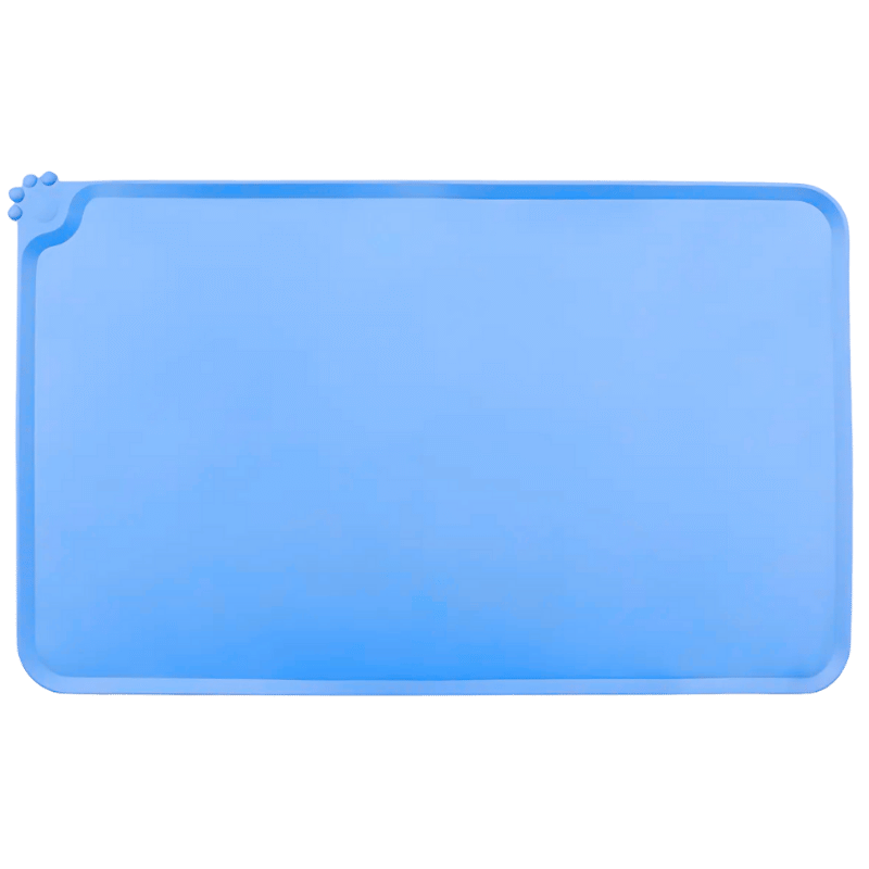 Wasserdichten Napfunterlage aus Silikon für Katzen mit Erhöhten Rändern – Perfekte Napfunterlage Siliko