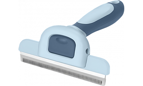 Pettine largo per toelettatura e rimozione del pelo per gatti – Design ergonomico